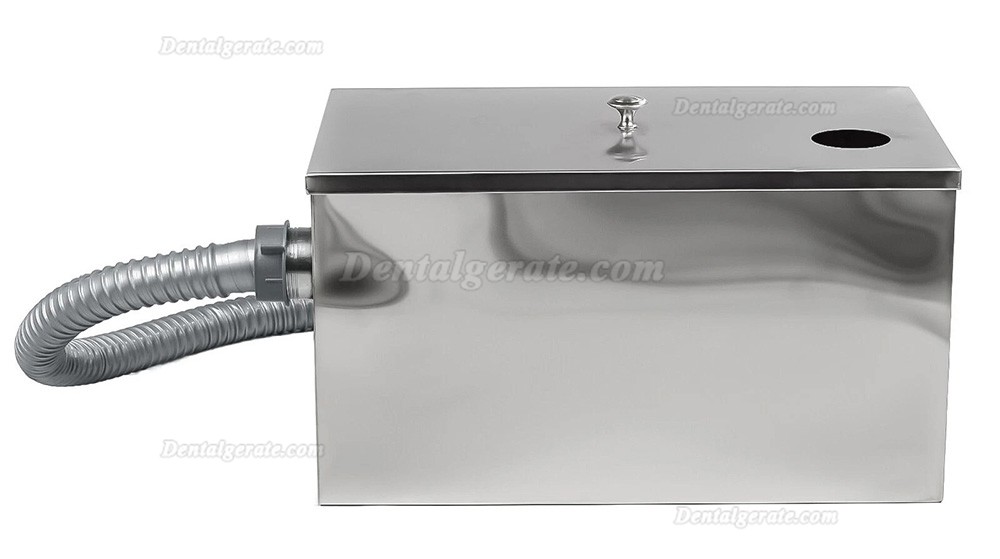Dental Gipsabscheider / Sedimentationsbeh&auml;lter aus Edelstahl mit 5-stufiger Filtration